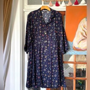 Vintage 60s/70s Ann Taylor Shirt Dress